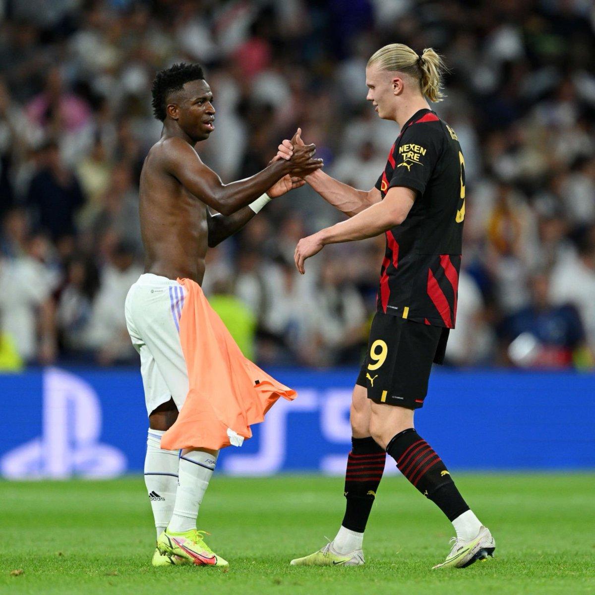  فينيسيوس يقاسم هالاند بـ 200 مليون يورو