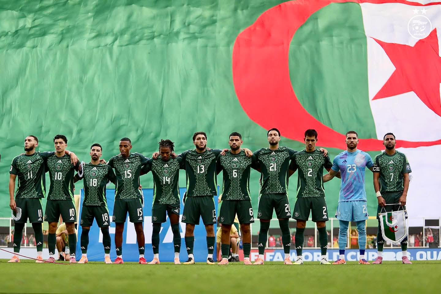 “الخضر” بين المرشحين لجائزة منتخب السنة